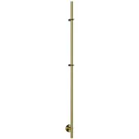 Mueller Vira elektrische staafradiator 150cm geborsted messing PVD 60W