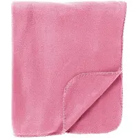 Textino DEX - plaid 130x160 cm - fleece deken - Fuchsia Pink - roze