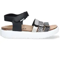 Braqeez sandalen zwart Meisjes Imitatieleer - maat 38