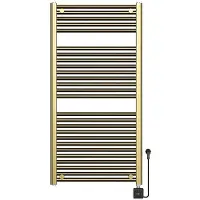 Mueller Stala elektrische radiator Smart WiFi 119x60cm 700W geborsteld messing PVD