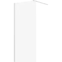 Badland KETIL Walk-in douchewand - 80 x 195 cm - 8 mm glas - Zilver