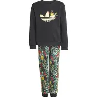 Adidas Originals Joggingpak 'x Liberty London' goud / smaragd / rood / zwart