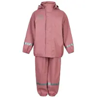 Color Kids Regenkleidung m. Träger - PU - Alt Rose - - 3 Jahre (98) - Regenkleidung