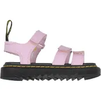 Dr. Martens Klaire leren sandalen roze schoolkind Meisjes Leer Effen - maat 33