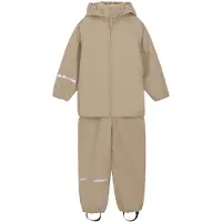 CeLaVi Regenkleidung m. Träger - PU - White Pepper - - 130 - Regenkleidung