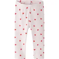 Name it Leggings 'NBFBHEART' pastelroze / knalrood