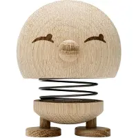 Hoptimist Woody Bimble - Large - 14 cm - Raw Oak - - OneSize - Decoraties