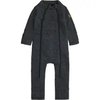 Mikk-Line Wagenspak - Wol - Anthracite Melange - - 3 jaar (98) - Wagenspakken
