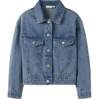Name it Tussenjas 'NKFMila' blauw denim