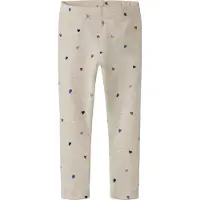 Name it Leggings 'NMFNutti' taupe / blauw / donkerblauw / bruin