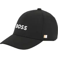 BOSS Kinderpet van katoenen twill met logostiksel Maat 58