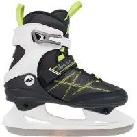 K2 Schaatsen - Alexis Ice - Zwart/Wit/Groen - - 34 - Schaatsen