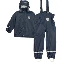 Viking Regenkleidung m. Träger - Jolly - Navy - - 9 Jahre (134) - Regenkleidung