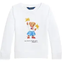 Ralph Lauren Sweatshirt - Weiß m. Kuscheltier - - 3 Jahre (98) - Sweatshirts