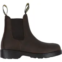 Bisgaard Laarzen 'Kim' chocoladebruin / zwart / wit