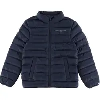 Tommy Hilfiger Winterjas 'Essential Lightweight Down' marine / wit