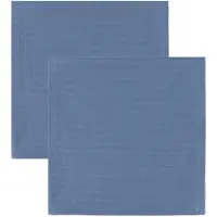 Cam Cam Hydrofiele Doek - 70x70 cm - 2-pack - Deep Blue - - OneSize - Hydrofiele Doeken