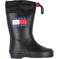 Tommy Hilfiger Regenlaarzen - Zwart - - 39 - Regenlaarzen