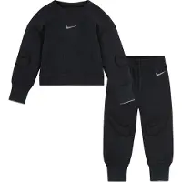 Nike Bluse/Hosen - Rib - Schwarz m. Logos - - 12 mt - Blusen