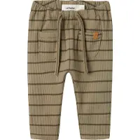 Lil´ Atelier Leggings 'NBMKail' olijfgroen / lichtgroen