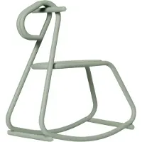 Ferm Living Schommelpaard - Lussi Rocking Horse - Thee Green - - OneSize - Schommelpaarden
