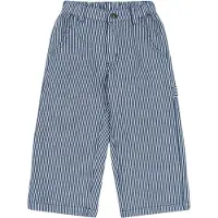 Konges Sløjd Hosen - Lukas - Blue Stripe - - 7-8 Jahre (122-128) - Hosen - Baumwolle