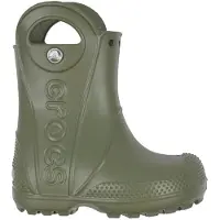 Crocs Regenlaarzen groen / wit