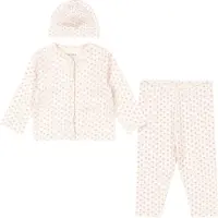 Fanga Fontana Set - Cardigan/Leggings/Mütze - Bello - Punto Rosa - - 6 mt - Cardigans