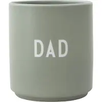 Design Letters favoriete mok 25 cl Dad/Love-green