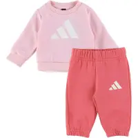 Adidas Trainingspak 'Essentials' pink / rosa / lichtroze / wit