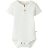 Lil´ Atelier Rompertje/body 'NBMDolan' wit