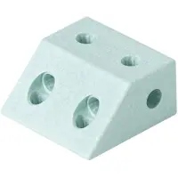 Modu Blok Hoek - 20x20x10 cm - Ocean Mint - - OneSize - Motoriek speelgoed