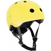 ScootAndRide Fahrradhelm - Lemon - - 51-55 cm - Fahrradhelme