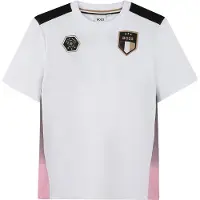 BOSS T-shirt voor kinderen van stretchjersey met biesjes met gradiëntprint