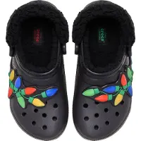 Crocs Sandalen m. Voering/Licht - Holiday Lichten CG - Zwart/Mul - - 39/40 - Sandalen