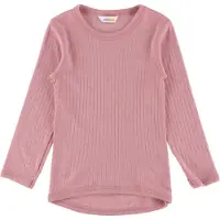 Joha - Kid's Shirt L/S Basic - Merino-ondergoed 110, roze