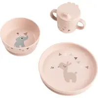 Done by Deer Celebration Foodie Suction Cup Tableware Roze