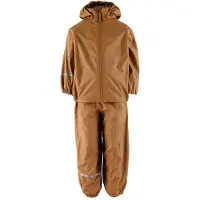 CeLaVi Regenkleding m. Bretellen/Fleece - Recycle PU - Rubber - - 80 - Regenkleding