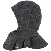 Joha Balaclava - Wol/Katoen - 2-lag - Donkergrijs - - 52 cm - Balaclavas - Dubbel