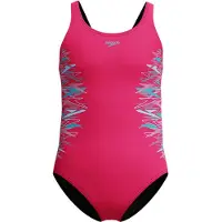 Speedo - Kid's Placmement Muscleback - Badpak 116, roze