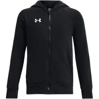 Under Armour Sportief sweatvest 'Rival' zwart / wit
