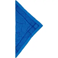Lala Berlin Schal - Triangle Trinity Classic+ M - Blau - - One Size - Schals