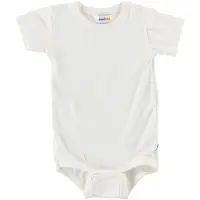 Joha Romper s/s - Bamboe - Wit - - 70 - Rompers Korte Mouw