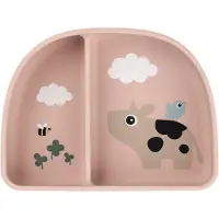Done by Deer Kom - Silicone - Stok Eend Blijf - Tiny Farm - Pudd - - OneSize - Kommen