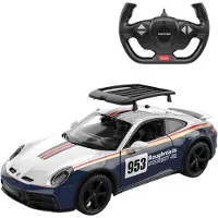 Rastar Op afstand bestuurbaar Auto - Porsche 911 Dakar - 1:14 - - OneSize - Voertuigen met Afstandbediening