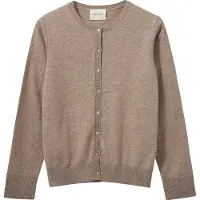 Sofie Schnoor Vest - Gebreid - Wol - Cissesy - Brown Melange - - 14 jaar (164) - Vesten