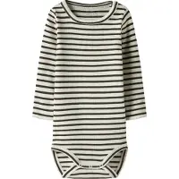 Name it Rompertje/body 'NBNBani' zwart / wit
