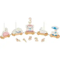 Cam Cam Geburtstagszug - 56 cm - Karussell - - One Size - Geburtstagszüge