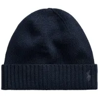 Ralph Lauren Muts - Wol - Classics - Navy - - 43 cm - Mutsen