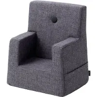 By KlipKlap Sessel - Kids Stuhl - 50x43x33 cm - Blue Grey m. G - - One Size - Stuhl